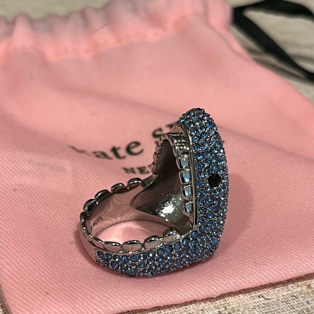 Kate Spade Shark Ring - Size 7